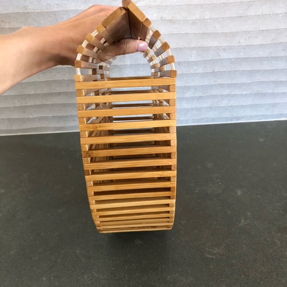 LAST 1 - PALM BEACH Bamboo Bag - Picture 5 of 6